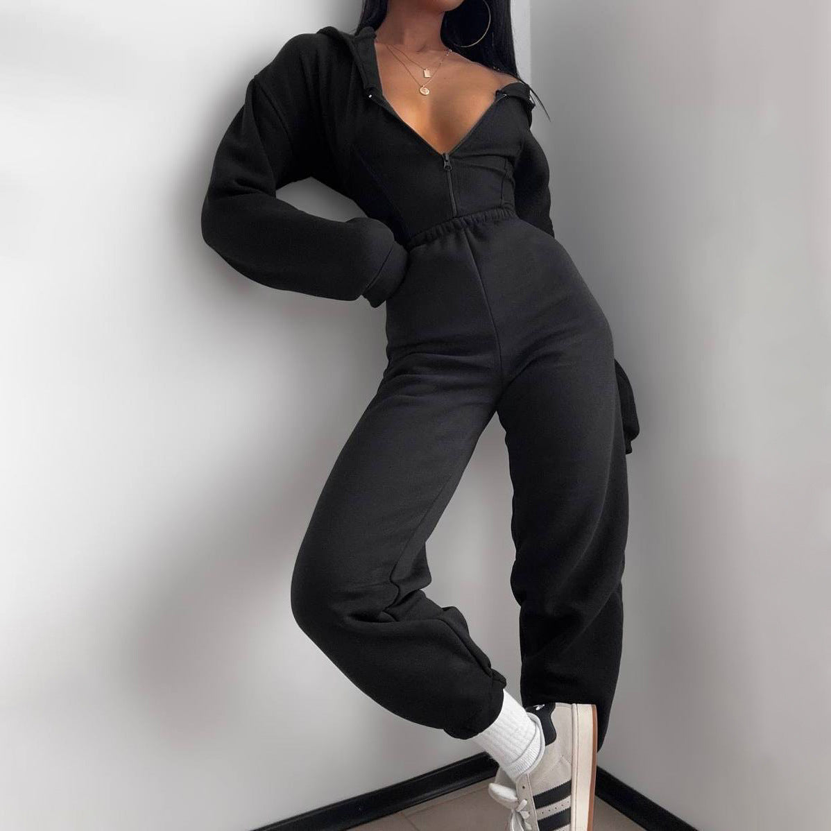 Robe femme avec des manches volantes élégantes Chic und Stil