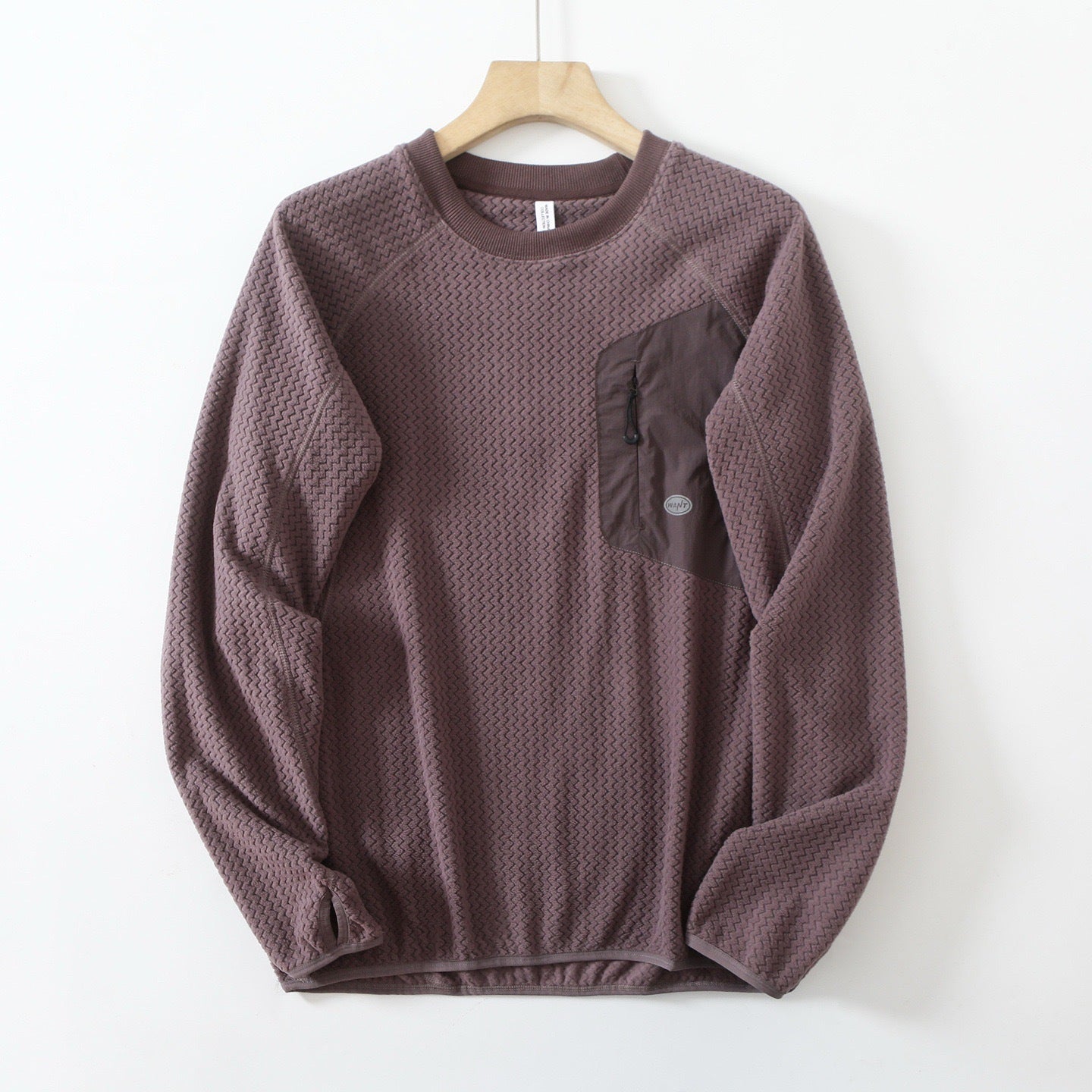 Sweatshirt pour femmes avec design texturé Chic & Stil