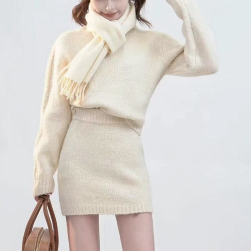 Robe en maille pour femmes avec une coupe décontractée et une texture fine Chic und Stil