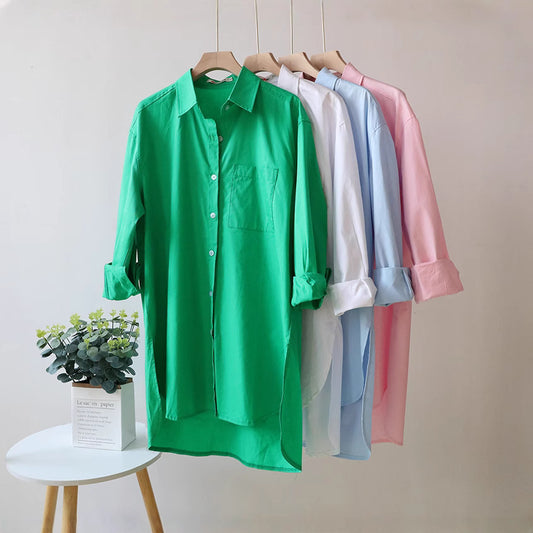Robe chemise élégante pour dames Chic und Stil