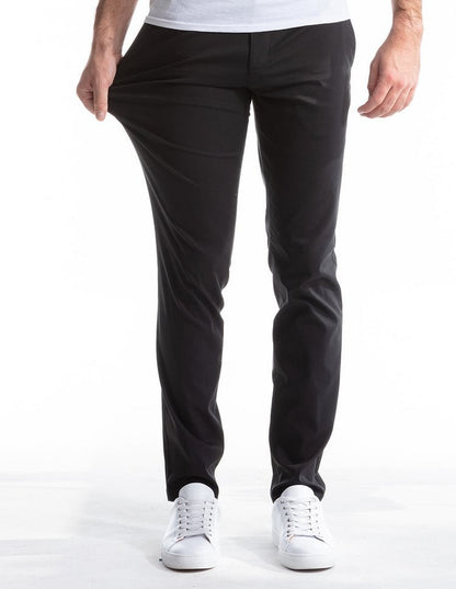 Slim-fit chino pants for men in breathable material Chic and Style