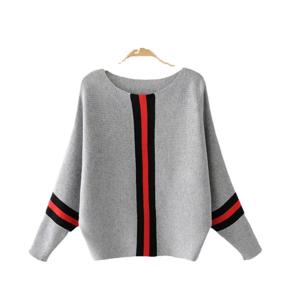 Pull en maille à la mode pour femmes avec des rayures stylées Chic und Stil