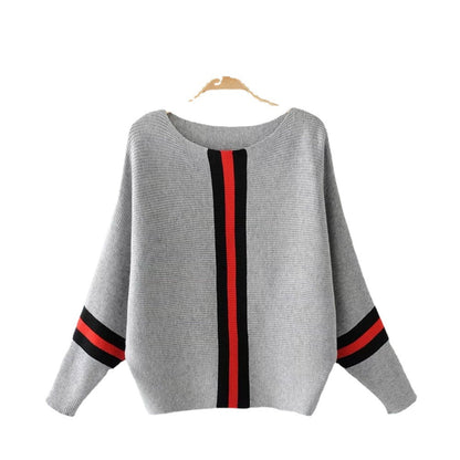 Pull en maille à la mode pour femmes avec des rayures stylées Chic und Stil