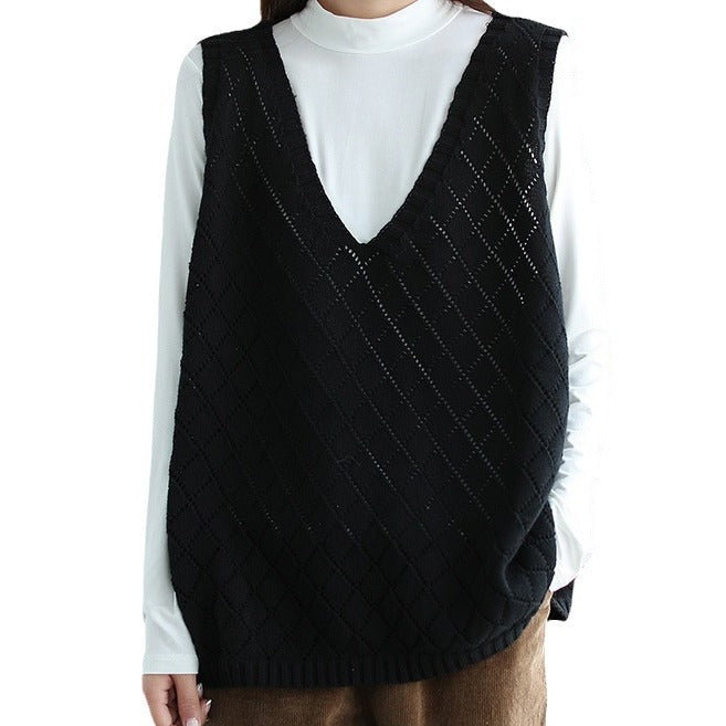 Dames gilet en tricot Chic und Stil