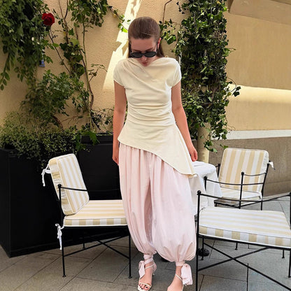 Elegant and lightweight cotton pants for women Chic and Style