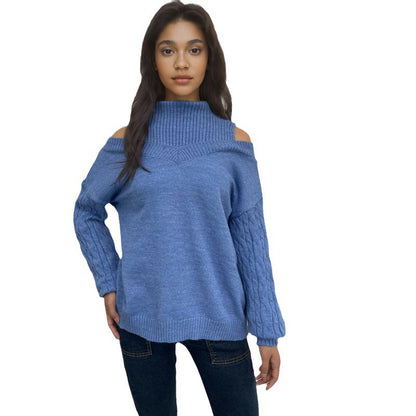 Pull à tricoter pour femmes avec épaules amovibles Chic und Stil