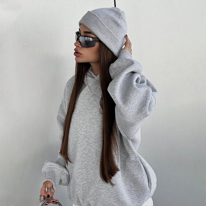 Women sweatshirt jumpsuit and cozy jogging pants Chic and Style