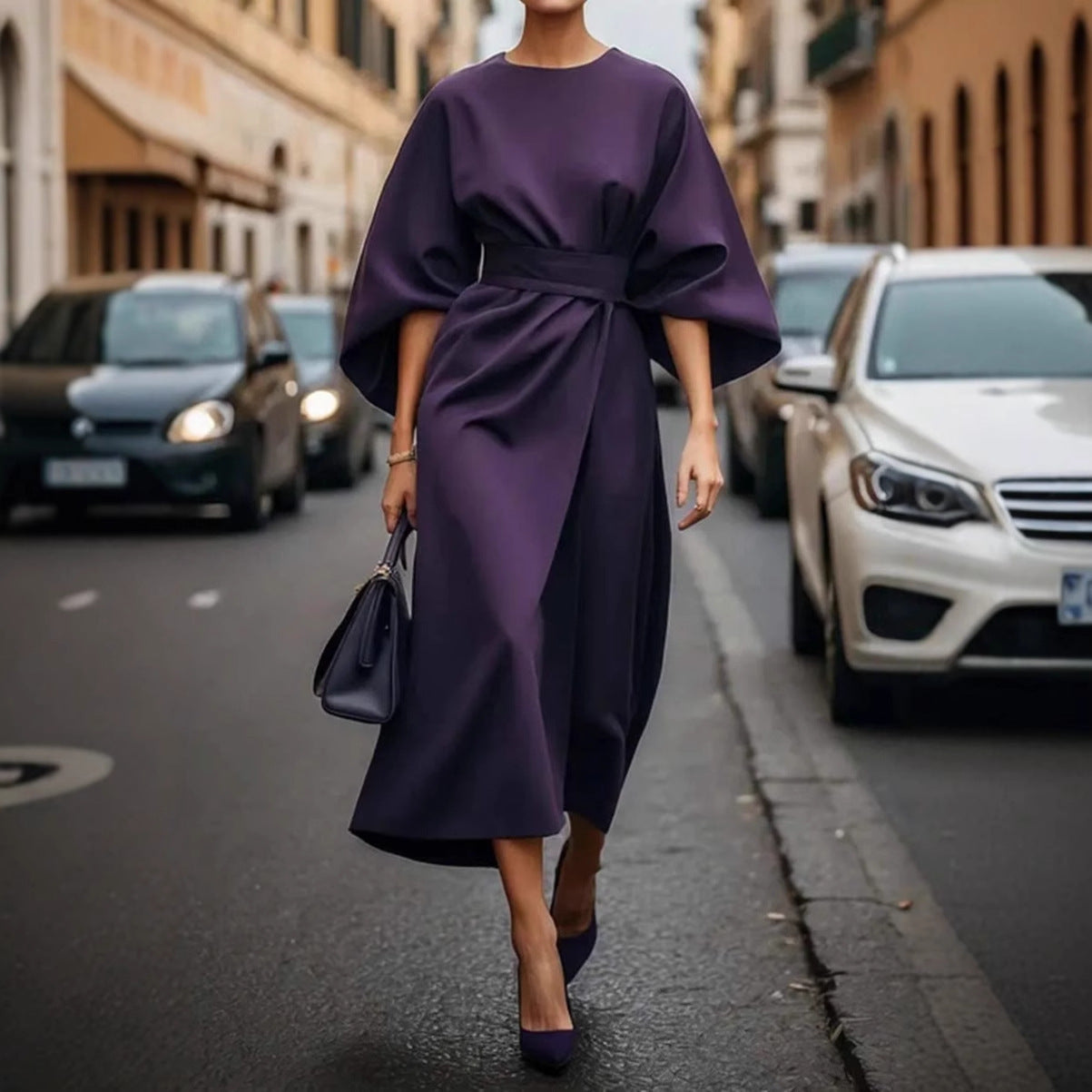 Robe portefeuille élégante pour femmes Chic und Stil