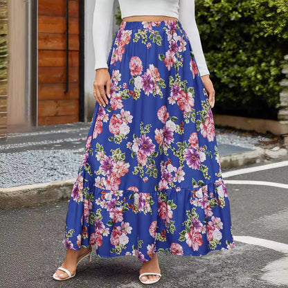 Chic and Style floral maxi skirts women