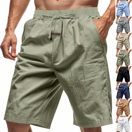 Shorts de loisirs pour hommes confortables avec taille élastique et poches latérales pratiques Chic und Stil