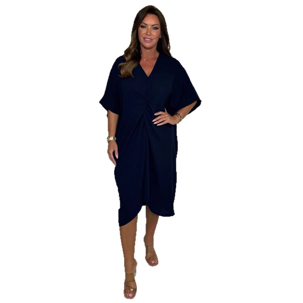 Robe kaftan pour femmes avec design enveloppant moderne Chic und Stil