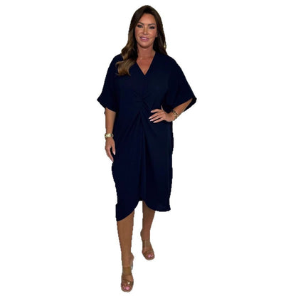 Robe kaftan pour femmes avec design enveloppant moderne Chic und Stil