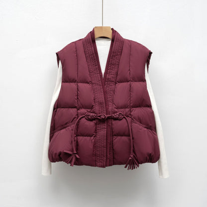 Dames Gilet matelassé tendance Chic und Stil