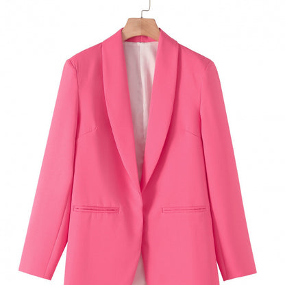 Dames blazer élégant avec coupe unique et poches Chic und Stil