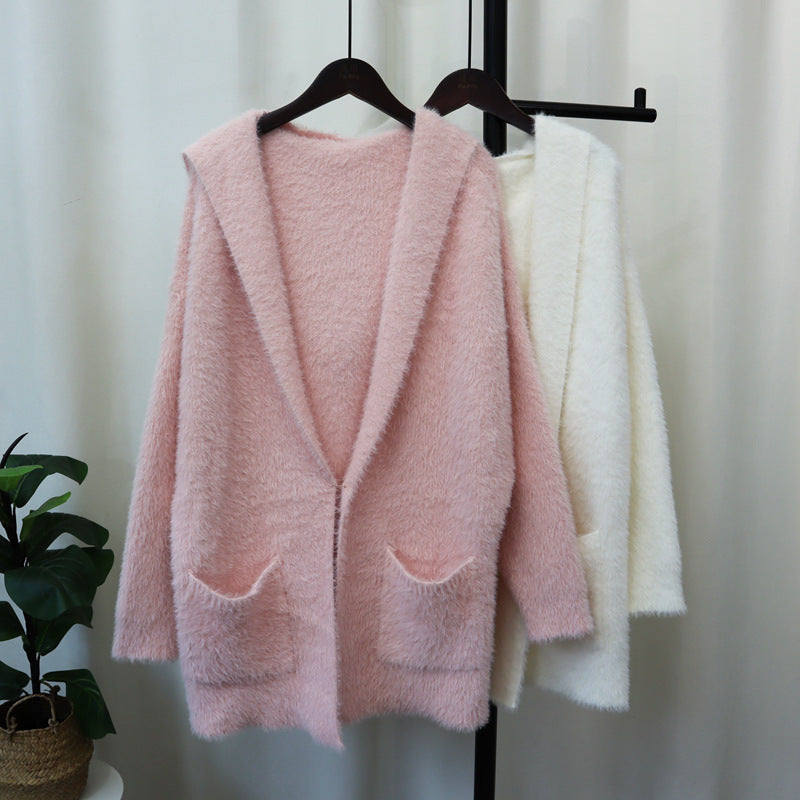 Ladies Soft Knit Pants with Long Sleeves and Practical Pockets Chic and Style