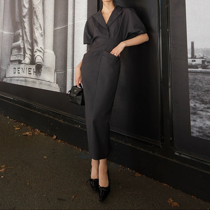 Combinaison midi ajustée pour femme Chic und Stil