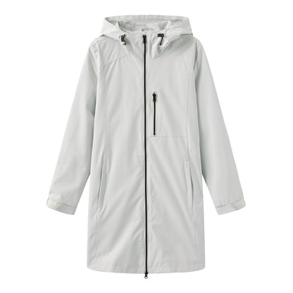 Functional women's jacket with adjustable hood Chic and Style