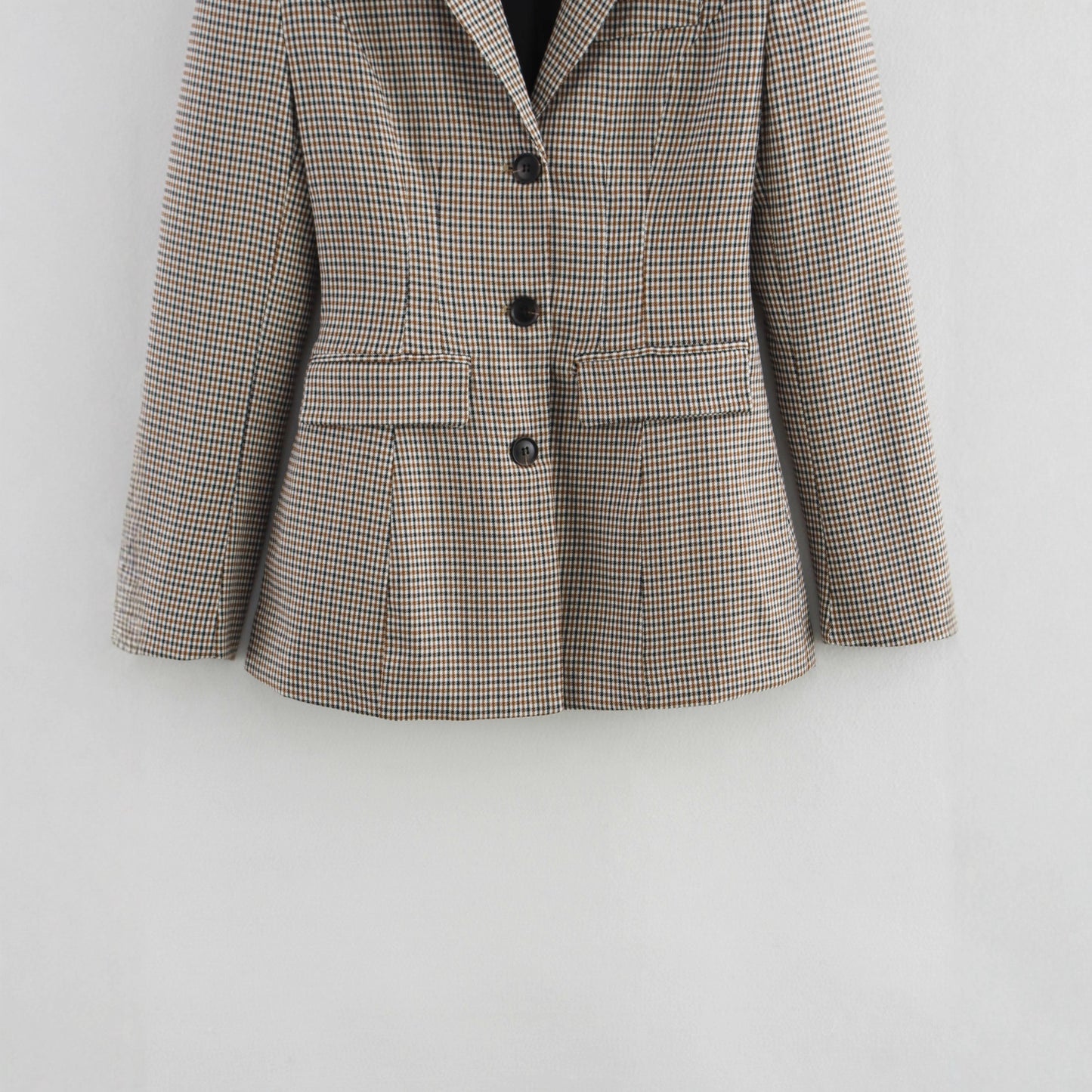 Dames blazer à carreaux Chic und Stil