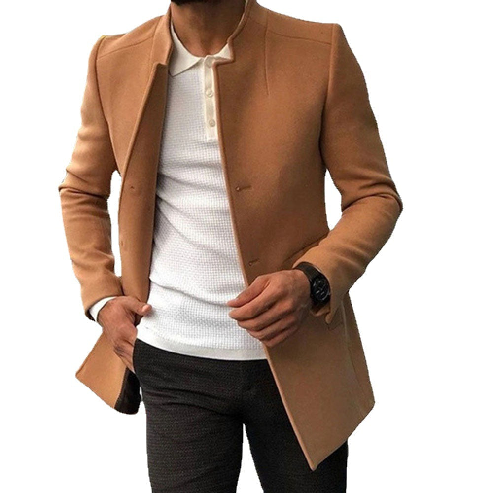 Blazer élégant pour homme avec une coupe moderne et des détails minimalistes Chic und Stil