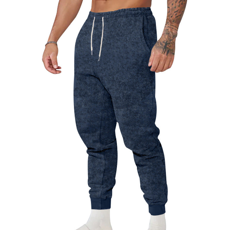 Comfortable sweatpants for men with elastic waist and sporty style Chic and Style