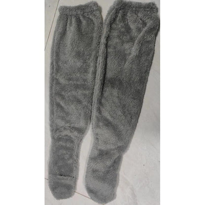 Chaussettes Overknee douces en polaire pour femmes Chic und Stil
