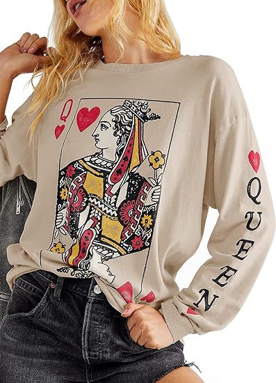 Chemisier à manches longues pour dames avec motif royal Chic und Stil