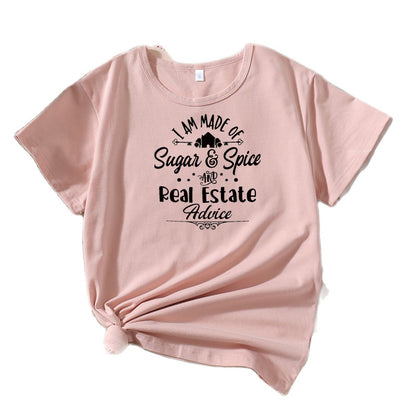 T-shirt graphique chic et stylé à manches courtes pour femmes