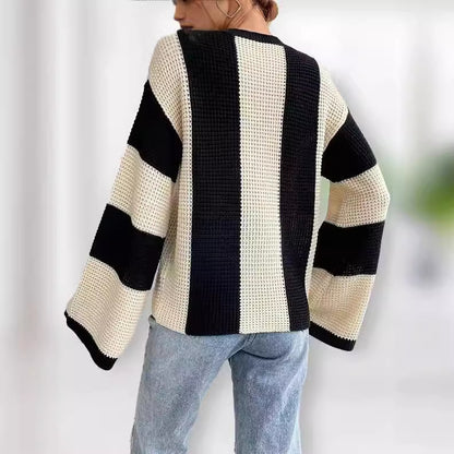 Pull-over tendance pour femmes avec manches larges Chic und Stil