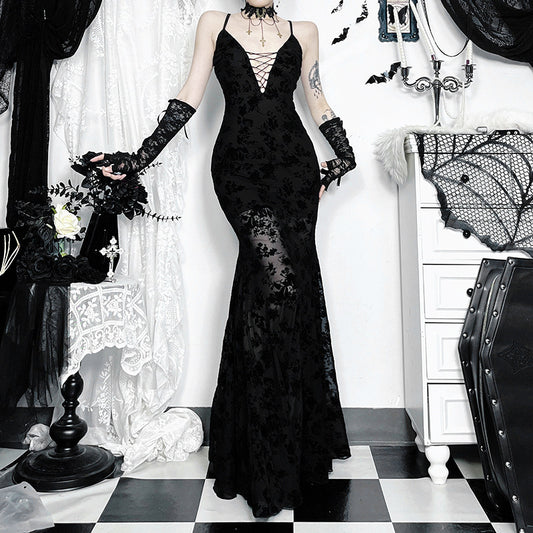Dames Robe de soirée élégante en dentelle Chic und Stil