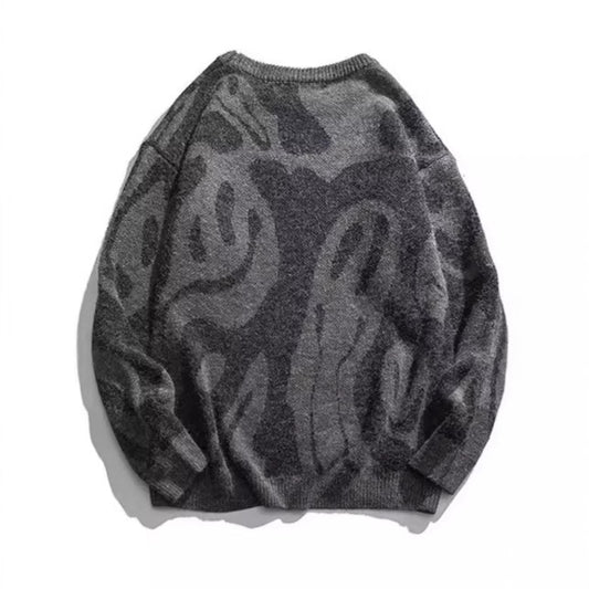 Pull décontracté pour femmes avec imprimé moderne et coupe ample Chic und Stil
