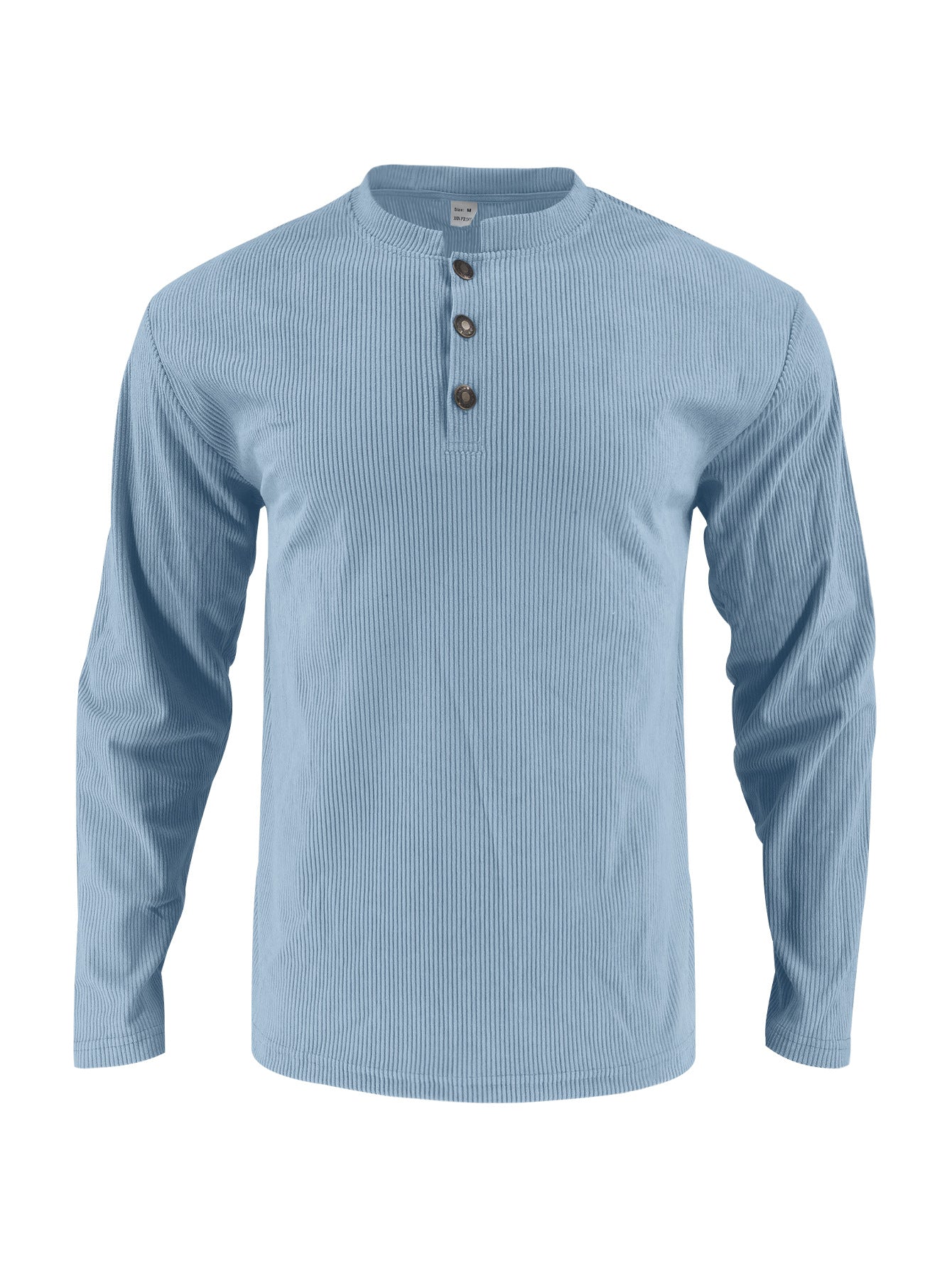 Chemise à manches longues pour hommes avec patte de boutonnage confortable et design texturé Chic und Stil