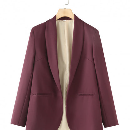 Dames blazer élégant avec coupe unique et poches Chic und Stil