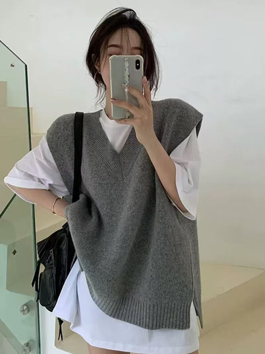 Pull en tricot surdimensionné dames Chic und Stil