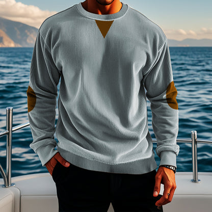 Comfortable fleece pullover for men with Chic and Style structure
