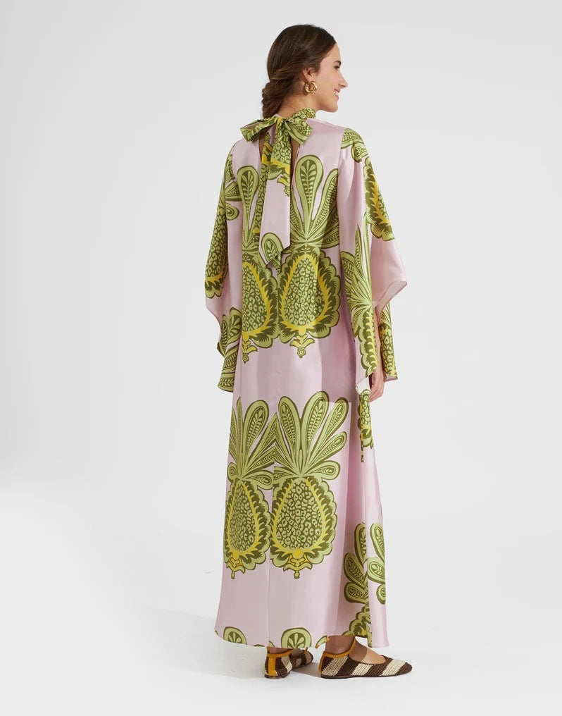 Chic und Stil | Printed Three-Quarter Sleeve Dress