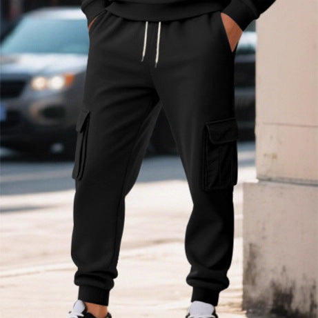 Fleece cargo pants for men Chic and Style