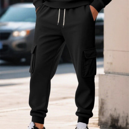 Fleece cargo pants for men Chic and Style