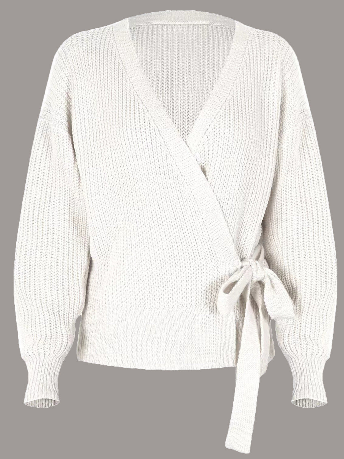 Dames Cool Wrap Cardigan avec détails modernes en volants Chic und Stil