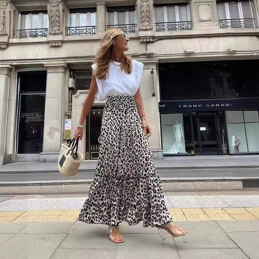 Dames Jupe Maxi Élégante Chic und Stil