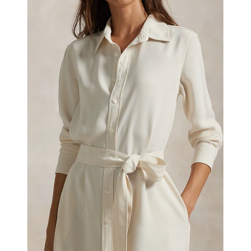 Robe Chemise Utility Élégante pour Femme Chic und Stil