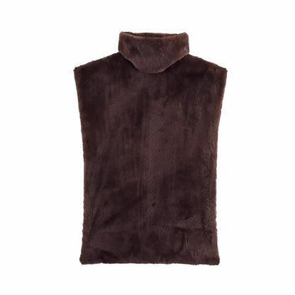 Dames Douce Veste en Teddy Chic und Stil