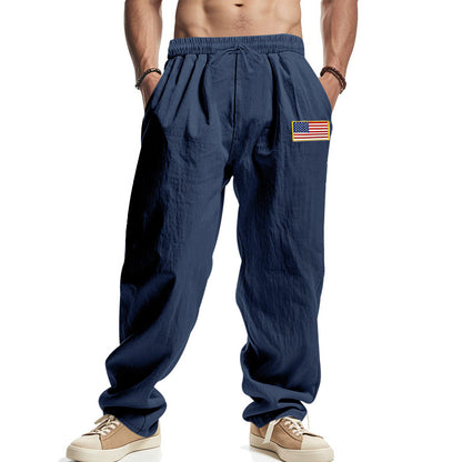 Casual cargo pants for men with adjustable waist and practical side pockets Chic and Style