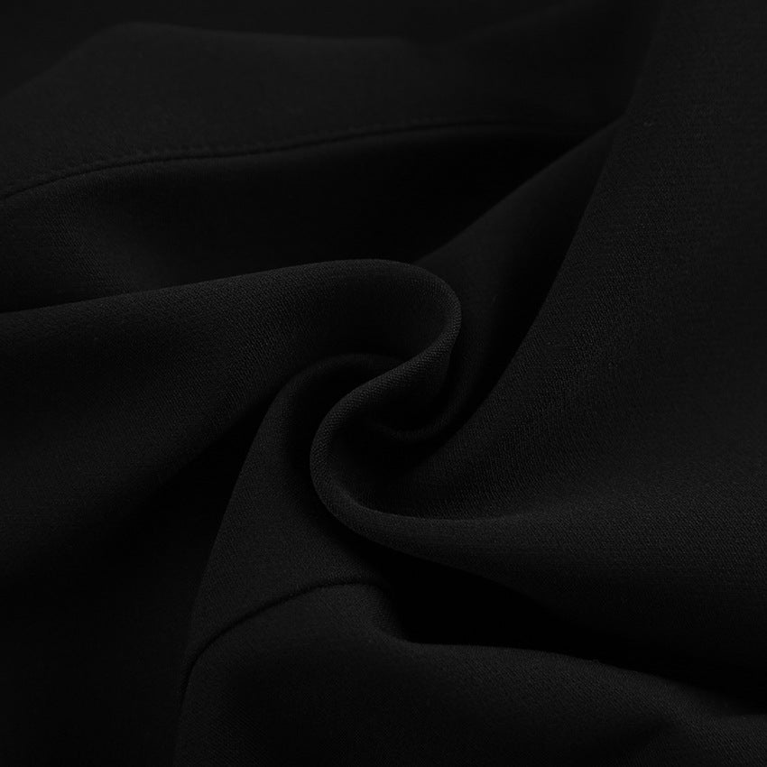 Blazer dress for ladies with double-breasted buttons and pleats Chic und Stil