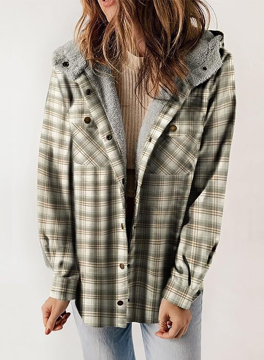 Dames flanneljacke avec doublure en polaire Chic und Stil