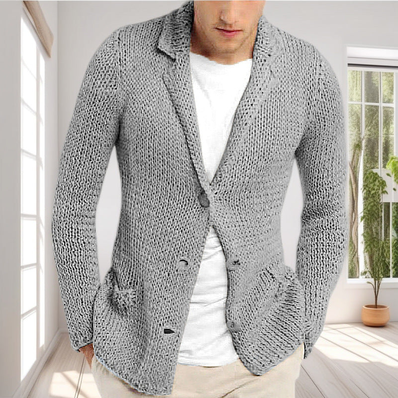Chic and Style men's knit jacket