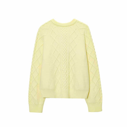 Damen weicher Strickcardigan mit Knopfleiste Chic und Stil