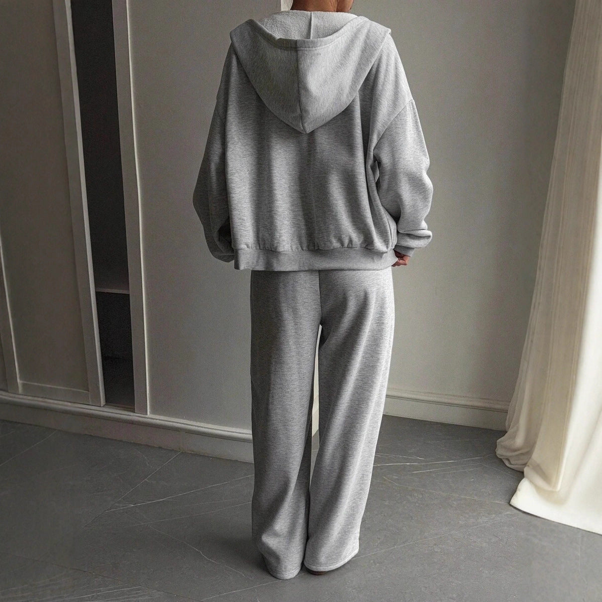 Ladies comfortable hoodie and casual leisure pants Chic and Style