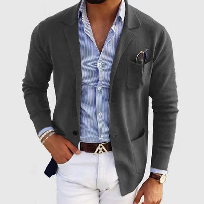 Chic and Style Elegant Knit Jacket for Men