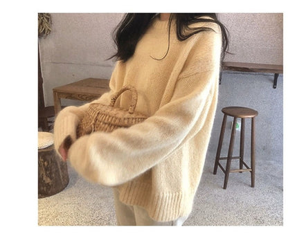 Femme pull oversized confortable Chic und Stil