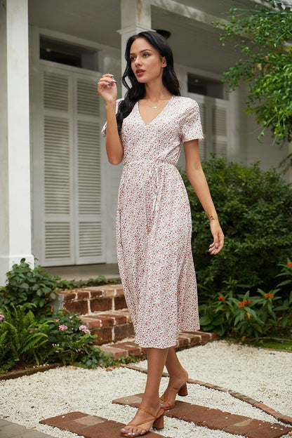 Robe maxi florale pour femmes Chic und Stil